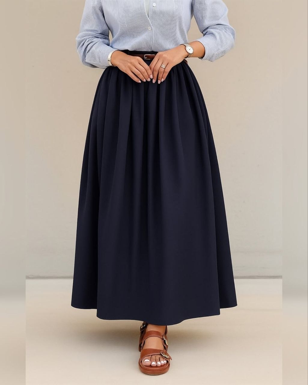 دامن لینن چهارفصل